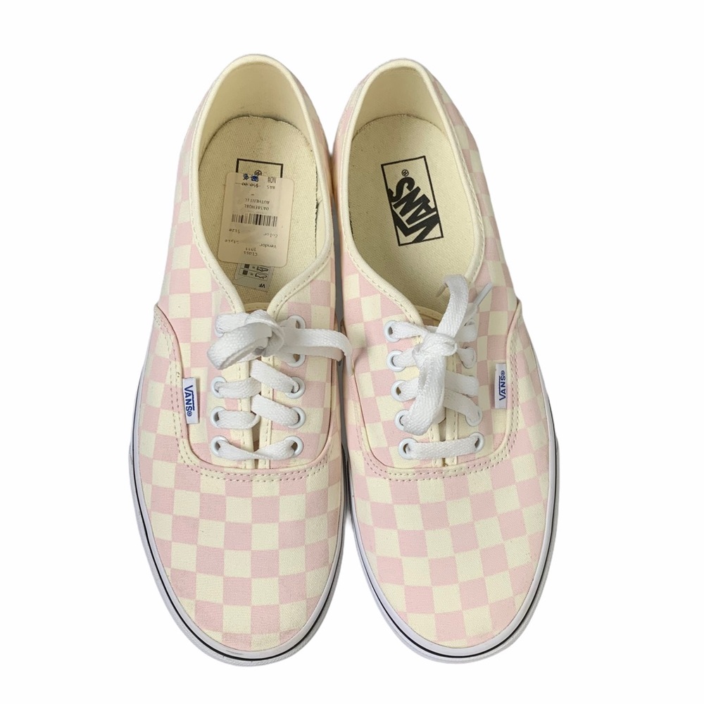 Vans Authentic Checkerboard Pink Sneakers